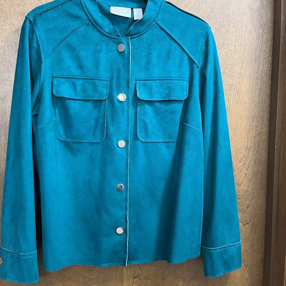 Chico’s Emerald Green Jacket